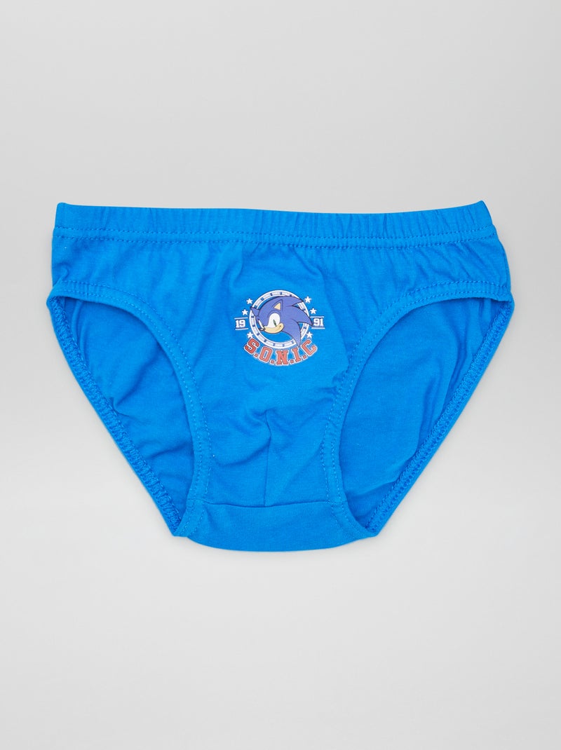 Costume Da Bagno Sonic Per Bambini - Slip Da Nuoto Ufficiale Con Licenza | Poliestere Ed Elastan - Foto 7