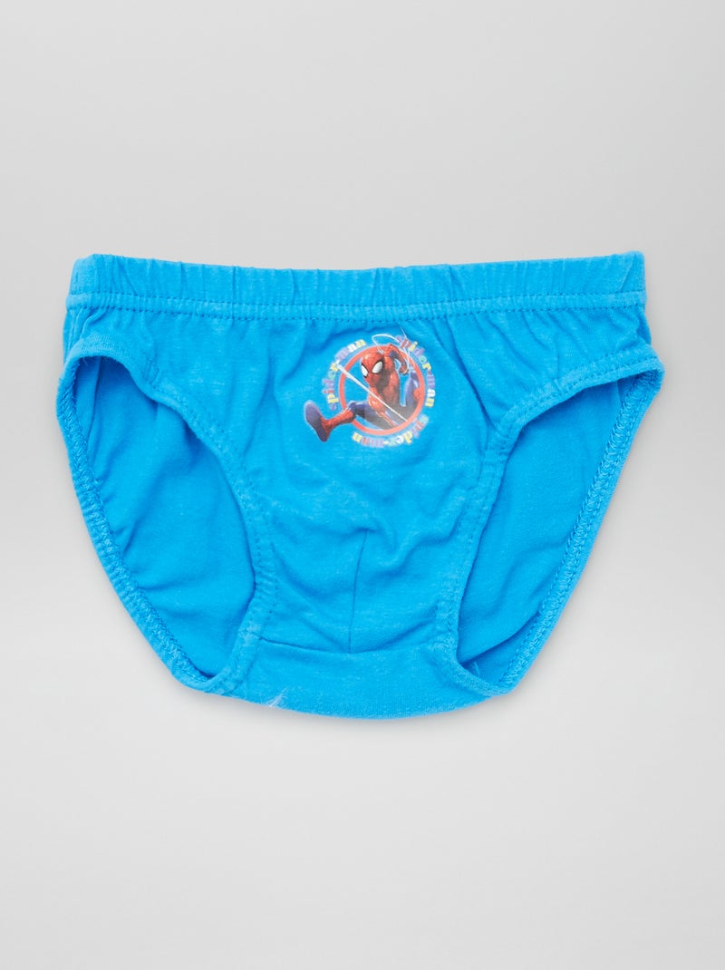 Set di 3 slip 'Spider-Man' BLU - Kiabi