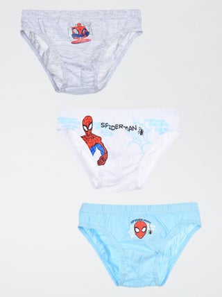 Set di 3 slip 'Spider-Man'