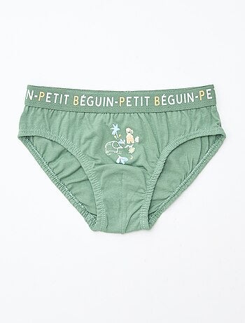 Set di 3 slip stampati 'Petit Béguin'
