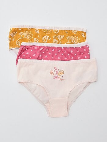 Set di 3 slip stampati 'Petit Béguin'