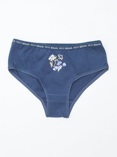 Set di 3 slip stampati 'Petit Béguin' - Kiabi