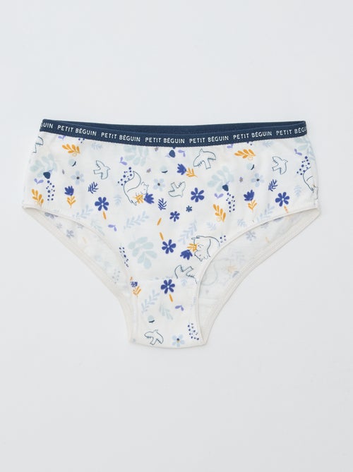 Set di 3 slip stampati 'Petit Béguin' - Kiabi