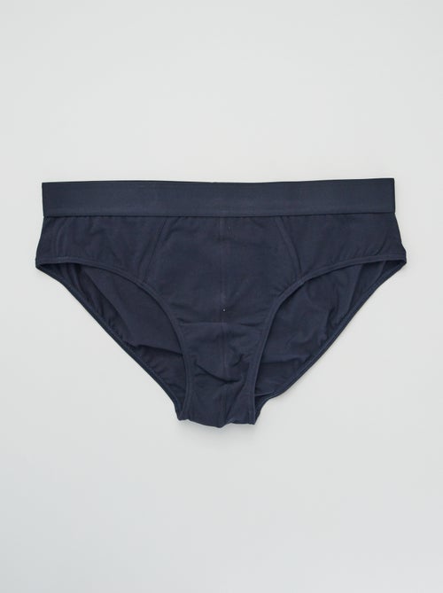 Set di 3 slip tinta unita - Kiabi Set di 3 slip tinta unita - Kiabi