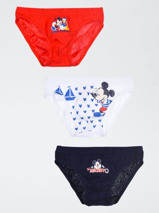 Set di 3 slip 'Topolino'