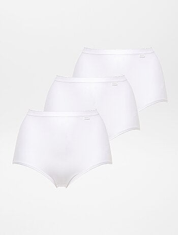 Set di 3 slip vita alta 'Sans Complexe'