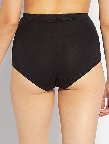 Set di 3 slip vita alta 'Sans Complexe'