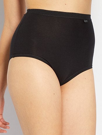 Set di 3 slip vita alta 'Sans Complexe'