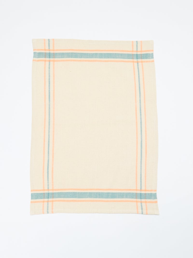 Set di 3 strofinacci 50 x 70 cm - Kiabi Home Blu - Kiabi