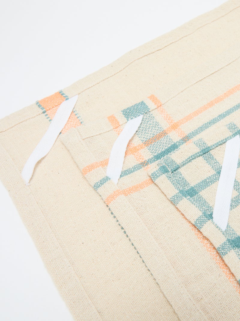 Set di 3 strofinacci 50 x 70 cm - Kiabi Home Blu - Kiabi