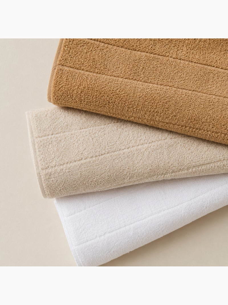 Set di 3 strofinacci da cucina 100% cotone, colori assortiti, tessuto spugna - Gamusi. Beige sabbia - Kiabi