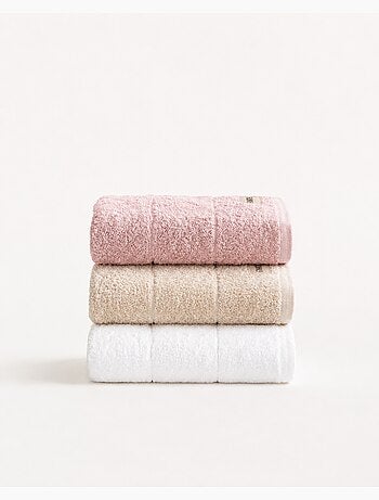 Set di 3 strofinacci da cucina 100% cotone, colori assortiti, tessuto spugna - Gamusi.