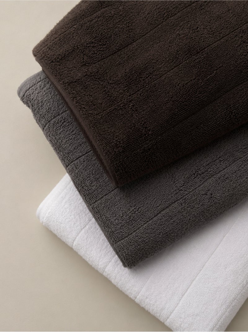 Set di 3 strofinacci da cucina 100% cotone, colori assortiti, tessuto spugna - Gamusi. Grigio nero bianco - Kiabi