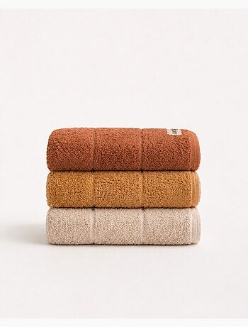 Set completo da bagno 100% cotone, spugna 600 g/m², con asola - Gamusi