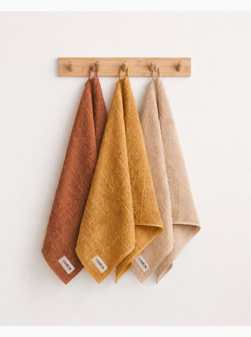 Set di 3 strofinacci da cucina 100% cotone, colori assortiti, tessuto spugna - Gamusi. - Kiabi