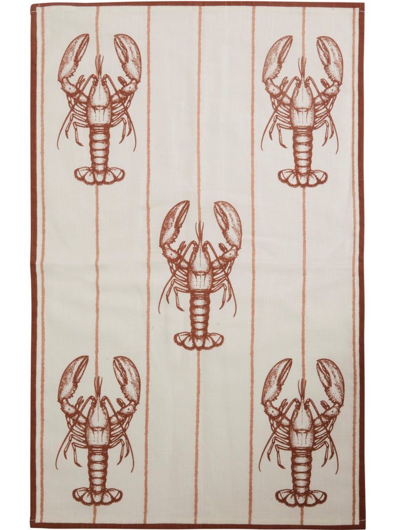 Set di 3 strofinacci oceania 70x45cm in cotone Bianco - Kiabi