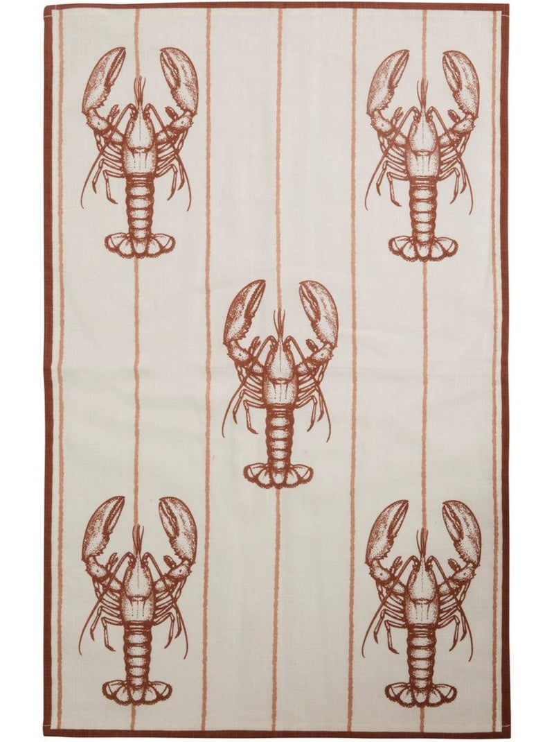Set di 3 strofinacci oceania 70x45cm in cotone Bianco - Kiabi