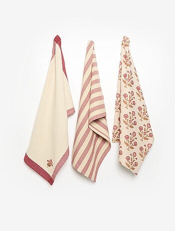 Set di 3 strofinacci