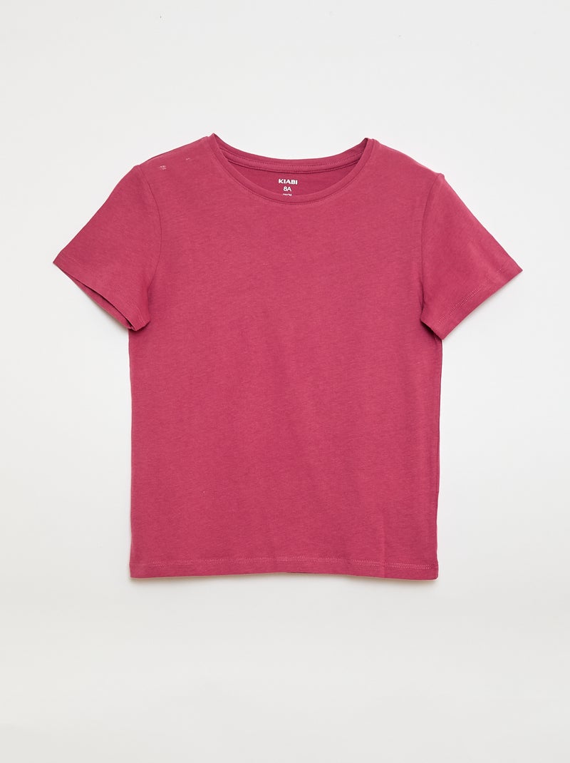 Set di 3 t-shirt a maniche corte Bianco - Kiabi