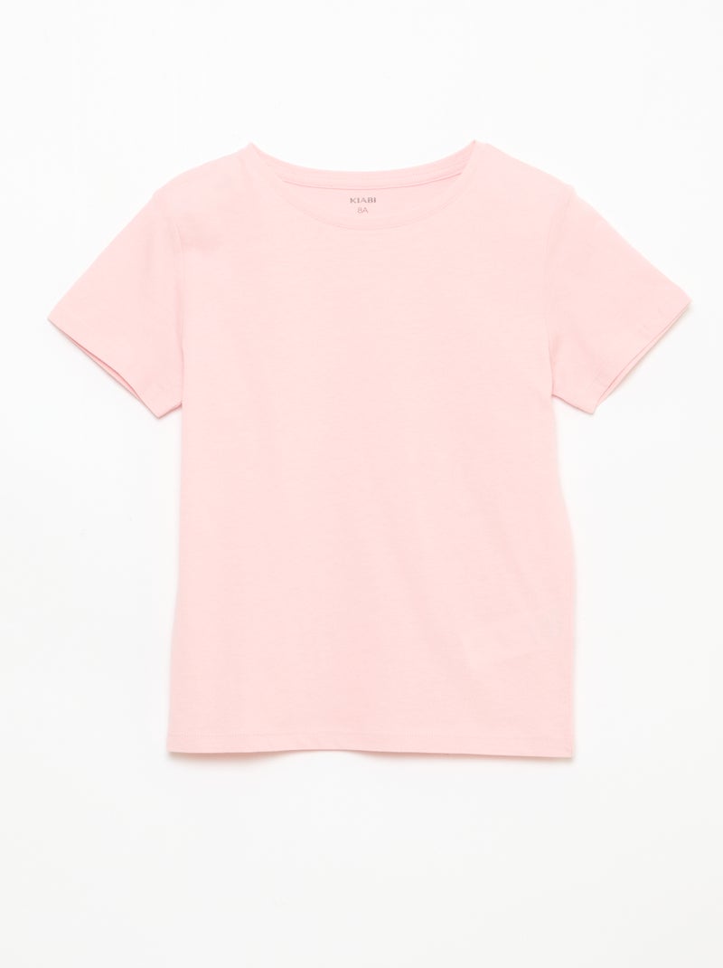 Set di 3 t-shirt a maniche corte Bianco - Kiabi