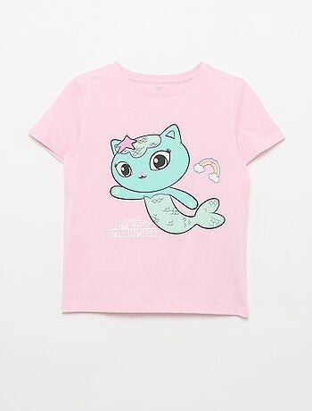 Set di 3 T-shirt a maniche corte "Gabby e la casa magica