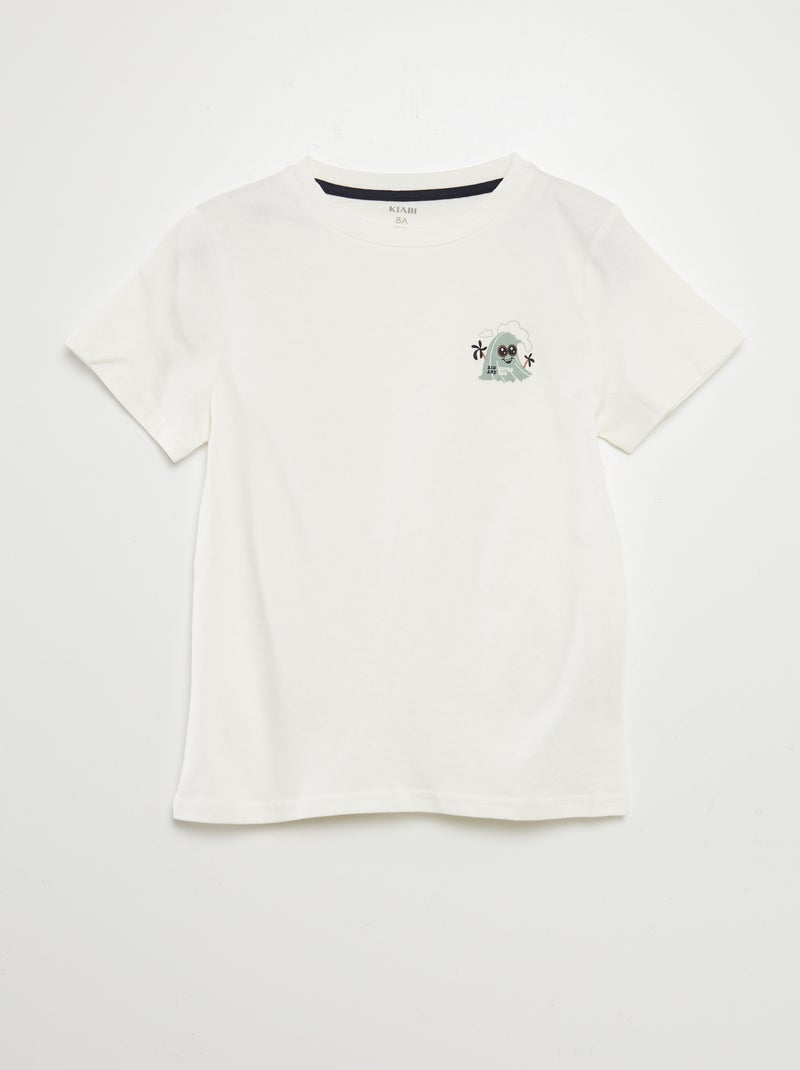 Set di 3 t-shirt a maniche corte MARRONE - Kiabi