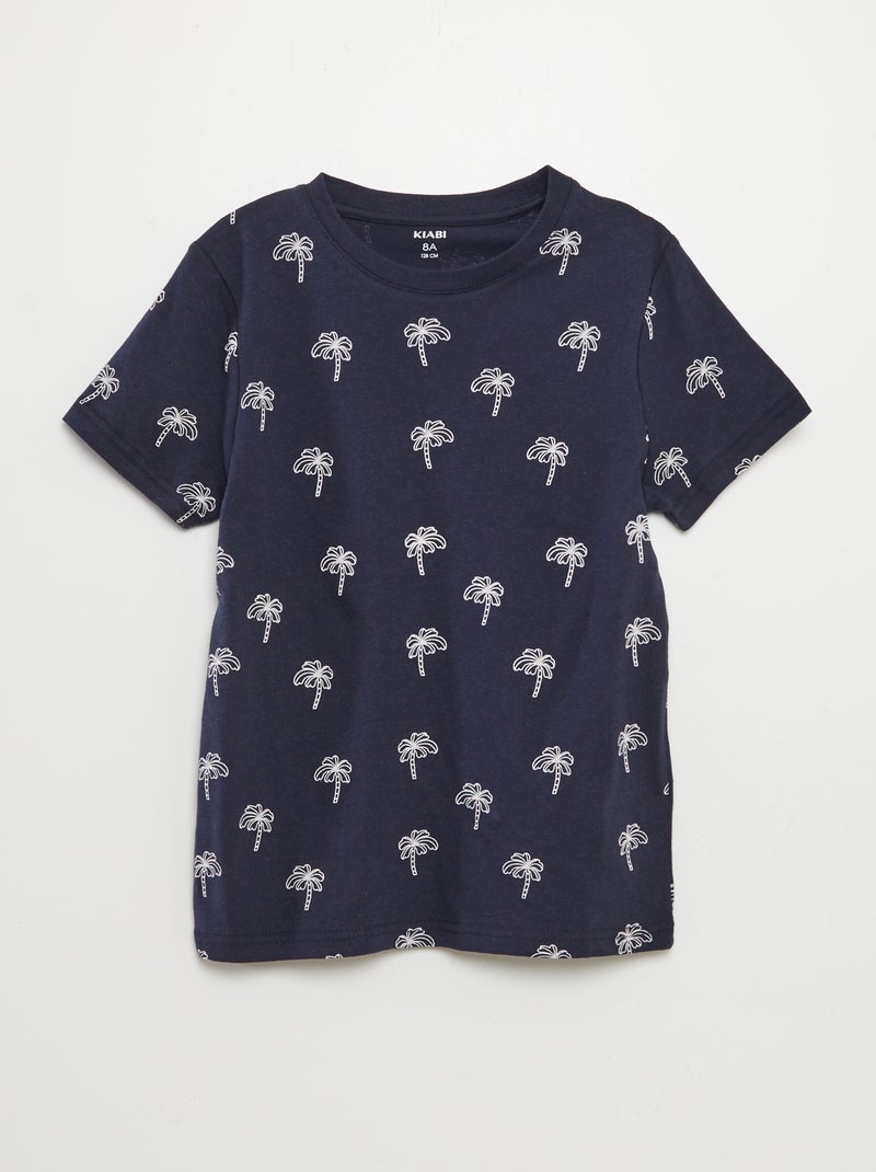 Set di 3 t-shirt a maniche corte MARRONE - Kiabi