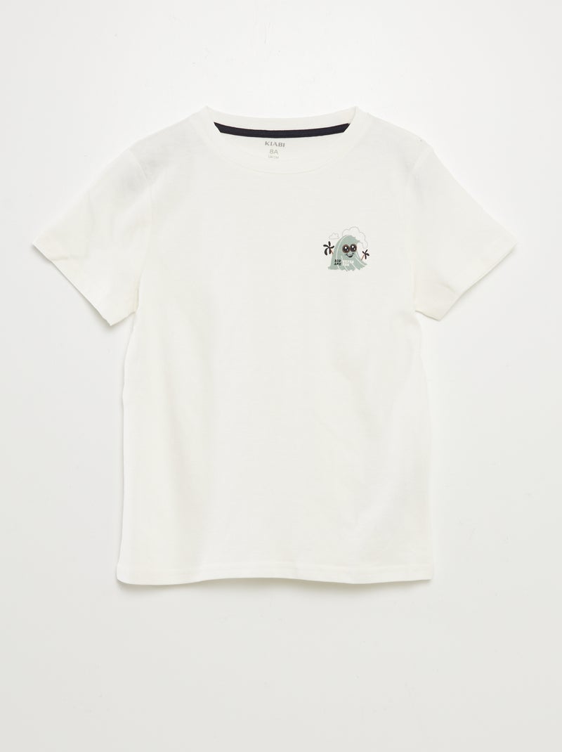 Set di 3 t-shirt a maniche corte MARRONE - Kiabi