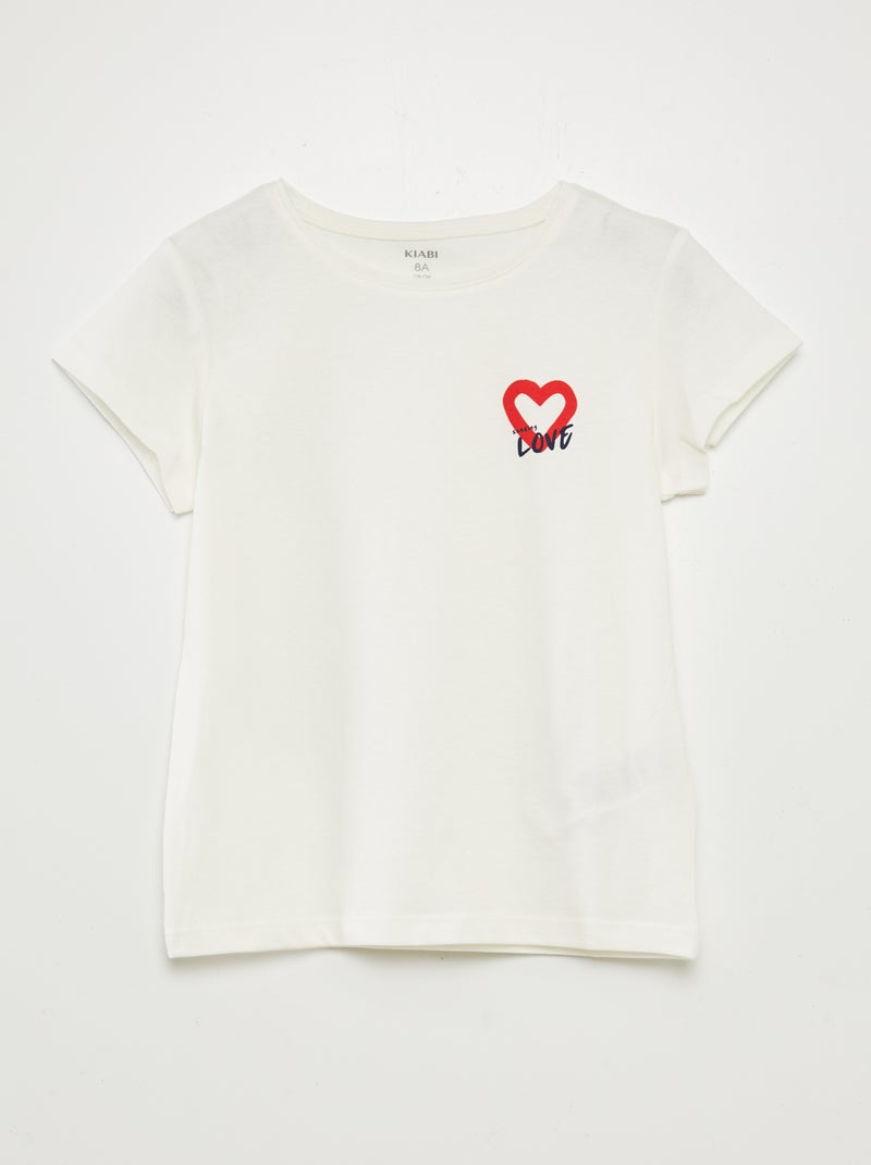 Set di 3 t-shirt a maniche corte ROSA - Kiabi