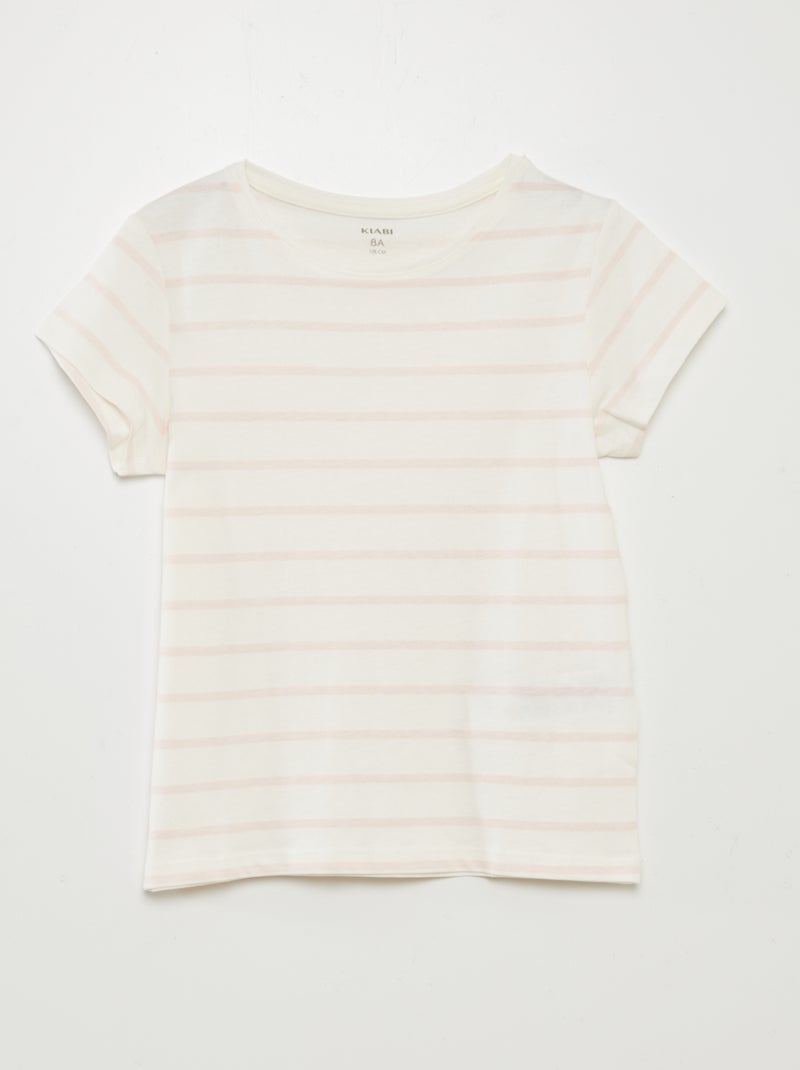 Set di 3 t-shirt a maniche corte ROSA - Kiabi