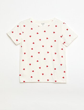 Set di 3 t-shirt a maniche corte