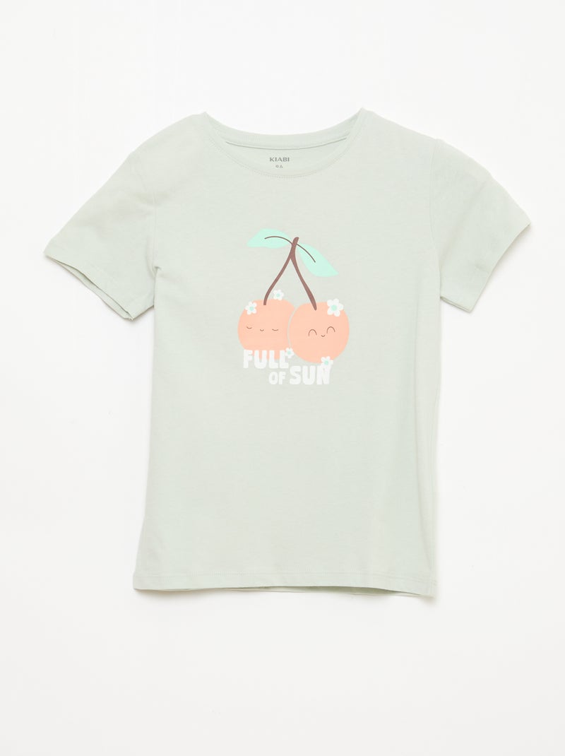 Set di 3 t-shirt a maniche corte Verde - Kiabi