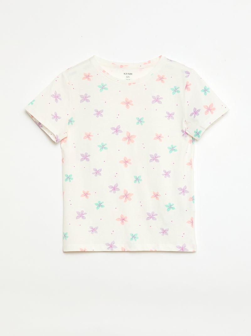 Set di 3 t-shirt a maniche corte Viola - Kiabi