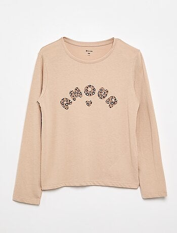 Set di 3 T-shirt a maniche lunghe