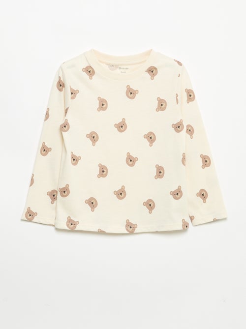 Set di 3 t-shirt a maniche lunghe - Kiabi Set di 3 t-shirt a maniche lunghe - Kiabi