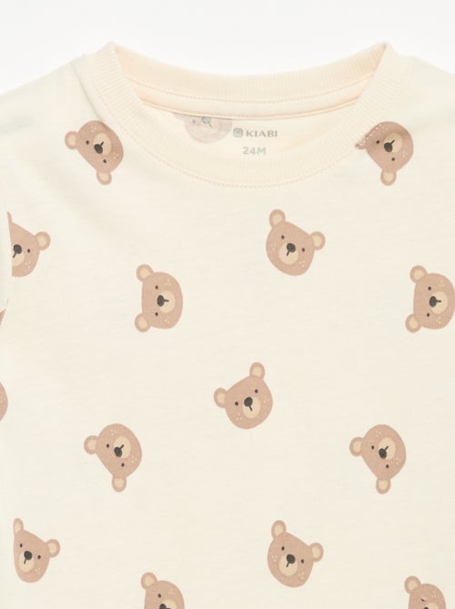 Set di 3 t-shirt a maniche lunghe - Kiabi Set di 3 t-shirt a maniche lunghe - Kiabi