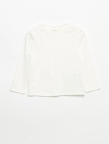 Set di 3 t-shirt a maniche lunghe