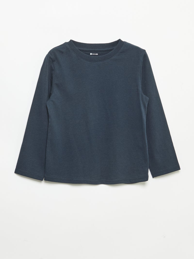 Set di 3 t-shirt a maniche lunghe Beige - Kiabi