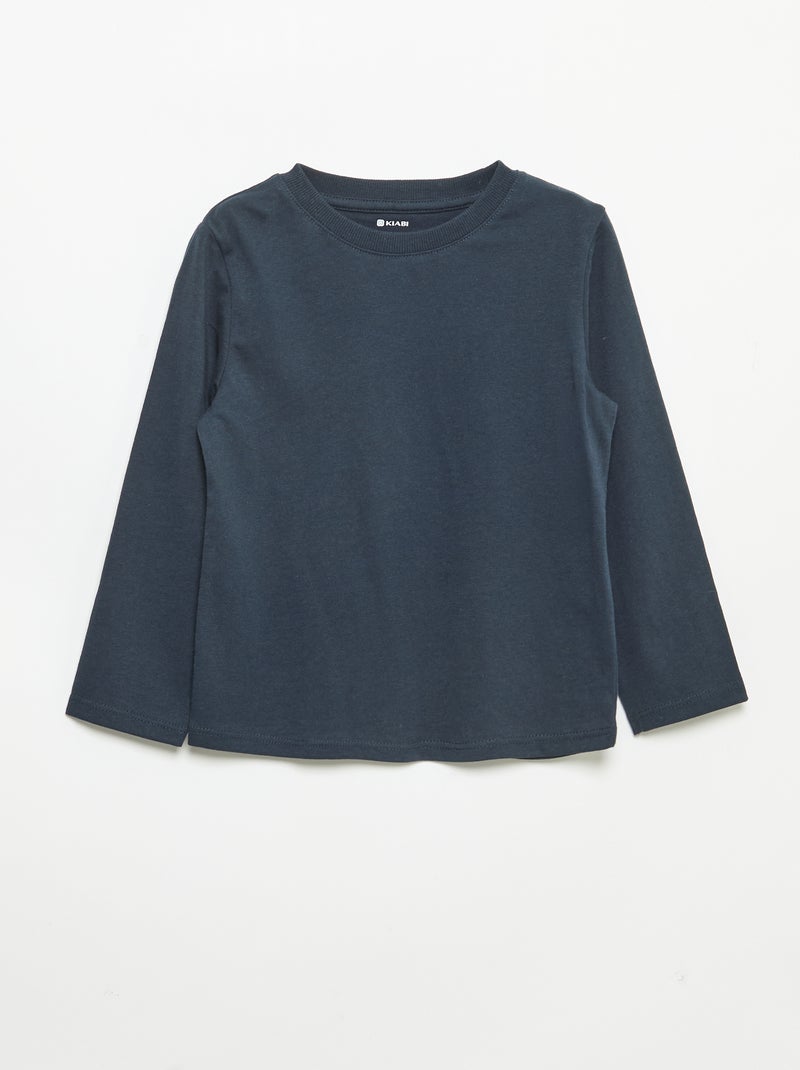 Set di 3 t-shirt a maniche lunghe Beige - Kiabi