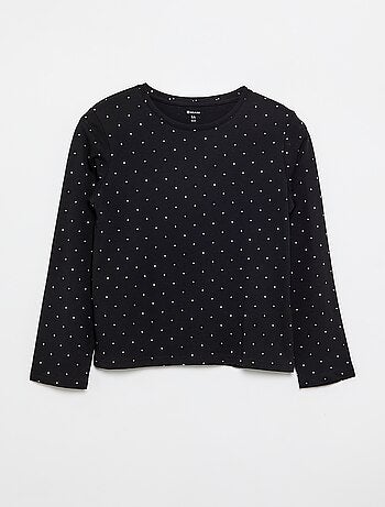 Set di 3 T-shirt a maniche lunghe