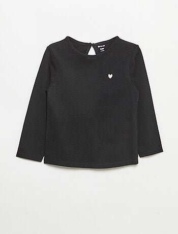 Set di 3 t-shirt a maniche lunghe