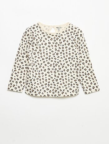 Set di 3 t-shirt a maniche lunghe