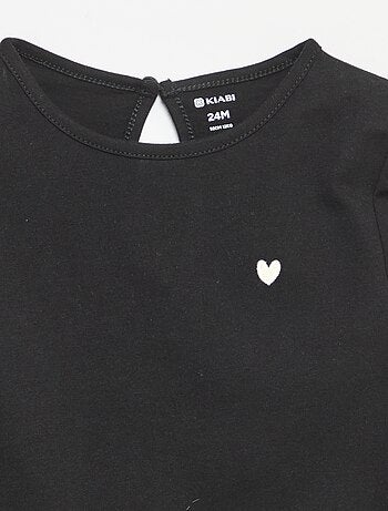 Set di 3 t-shirt a maniche lunghe
