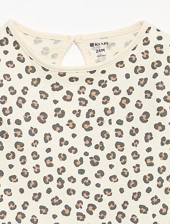 Set di 3 t-shirt a maniche lunghe