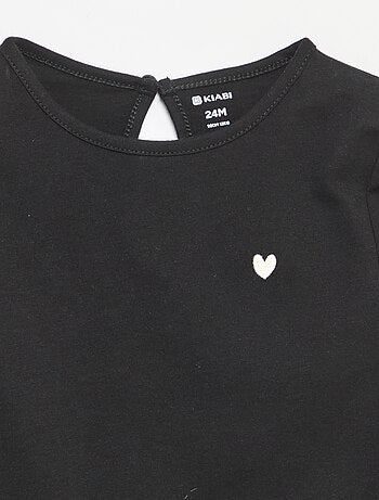 Set di 3 T-shirt a maniche lunghe