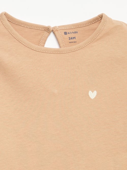 Set di 3 t-shirt a maniche lunghe - Kiabi
