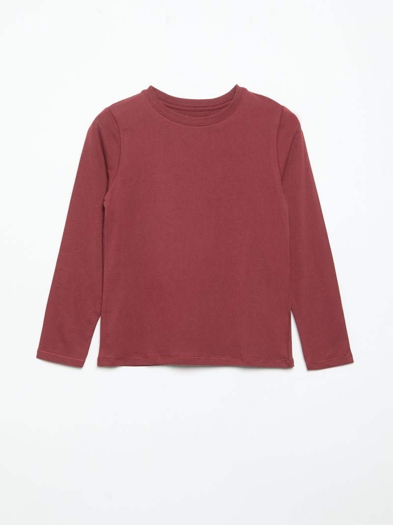 Set di 3 T-shirt a maniche lunghe Blu - Kiabi