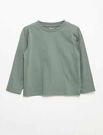 Set di 3 t-shirt a maniche lunghe