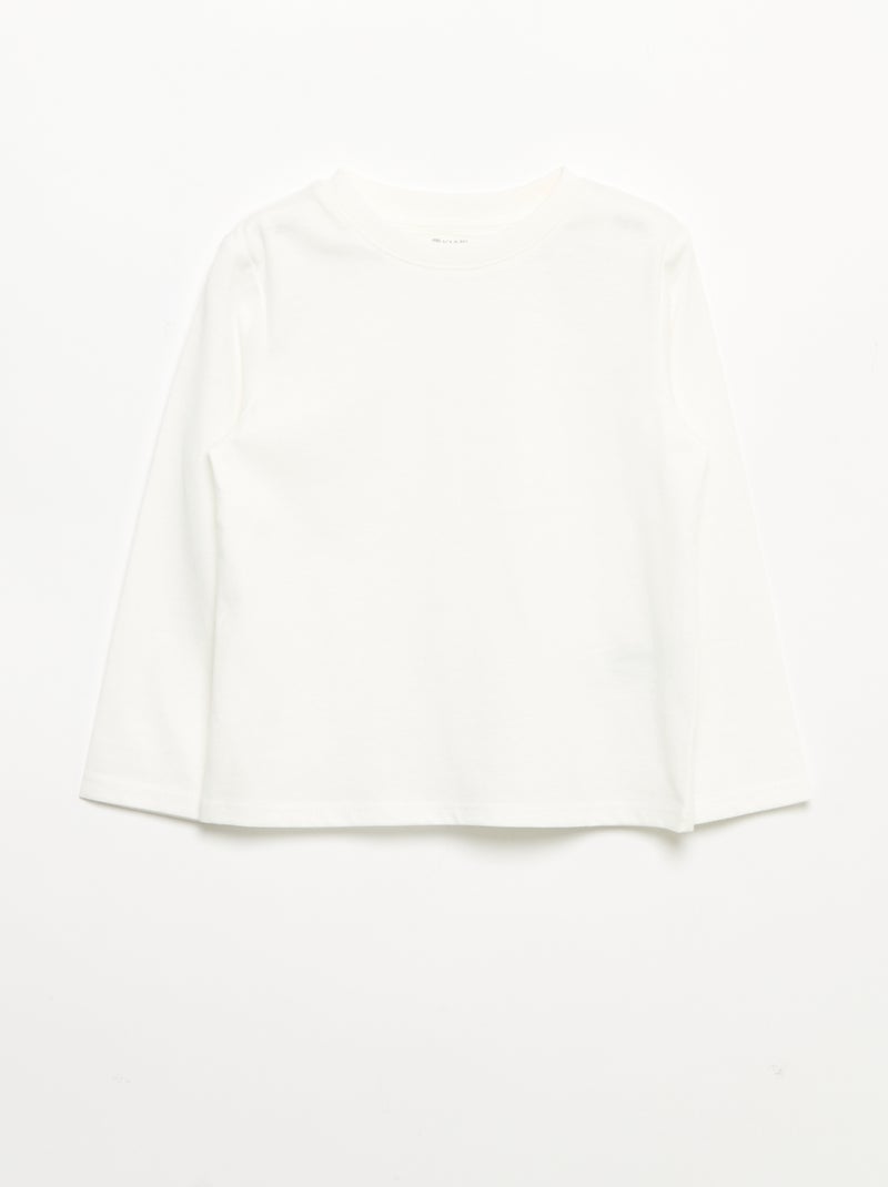 Set di 3 t-shirt a maniche lunghe Kaki - Kiabi