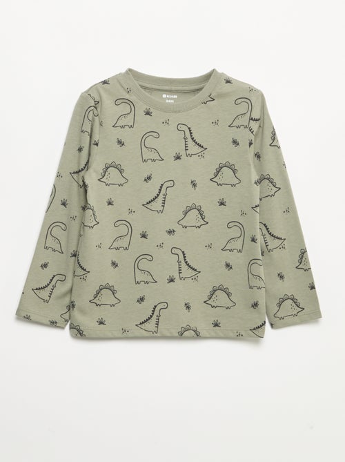Set di 3 t-shirt a maniche lunghe - Kiabi Set di 3 t-shirt a maniche lunghe - Kiabi